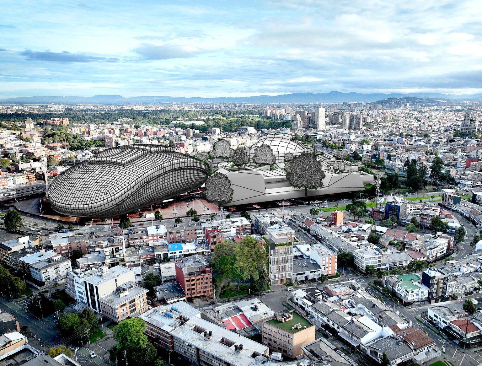 Exterior KU27 - Arquitectura moderna en Bogotá