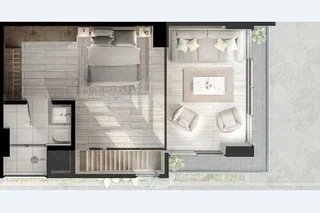 Apartamento 303-503 Mezanine